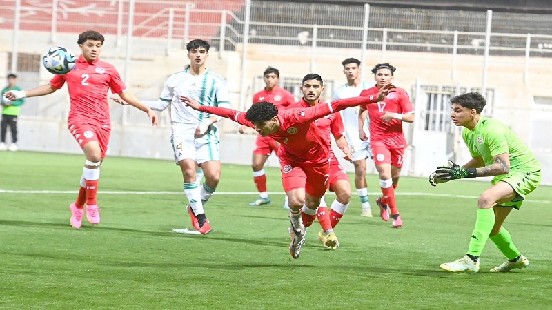 الدورة الدولية في الجزائر.. منتخب تونس لاقل من 20 عاما ينتصر على البلد المنظم