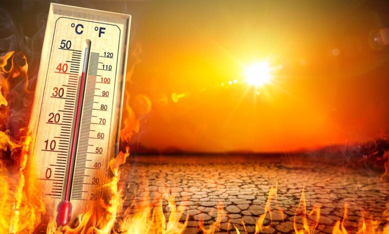 Le réchauffement climatique, la hausse des températures et les changements climatiques