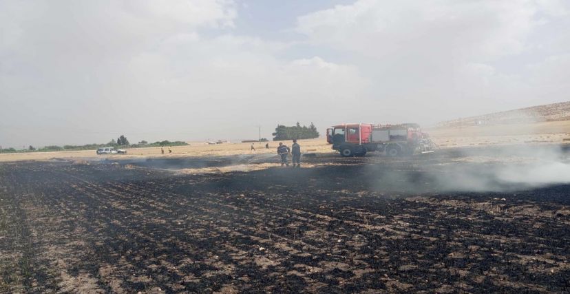 حريقان بولاية جندوبة