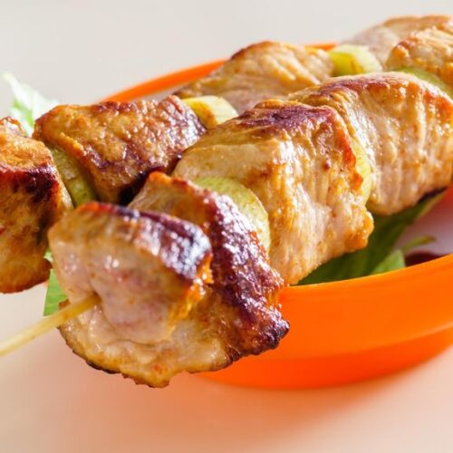 Chich Taouk (Brochettes de Poulet Mariné)