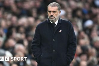 Ange Postecoglou Tottenham