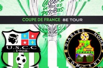 Corte vs Diables Noirs : Quand et où regarder le match en live streaming ?