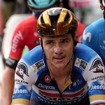 Remco Evenepoel transporté à
l’hôpital