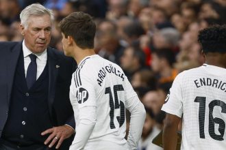 Real Madrid : Carlo Ancelotti justifie les faibles temps de jeu d’Arda Güler et d’Endrick