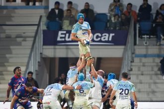 Top 14 – Baptiste Chouzenoux (Bayonne) : "Nous avons réussi à contrer leur densité"