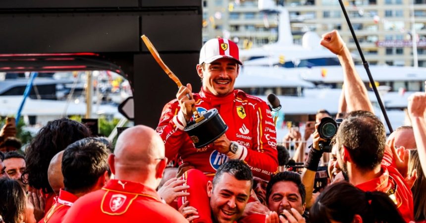 Charles Leclerc, coup de tonnerre à
Monaco !