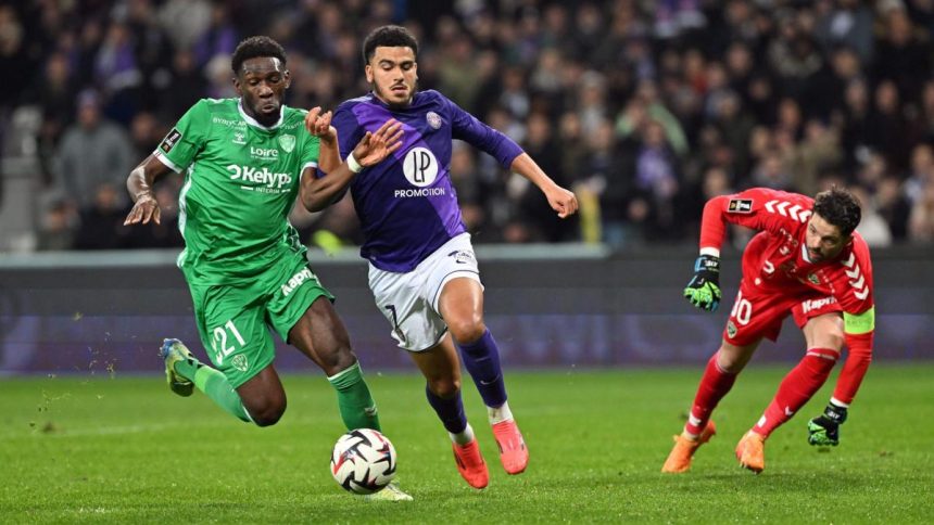 Ligue 1 : Toulouse punit Saint-Etienne et se rapproche de l’Europe