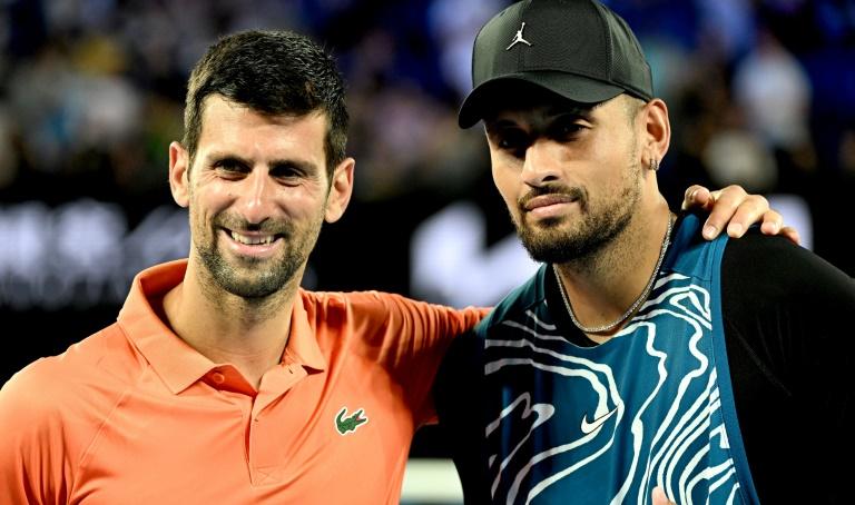 Djokovic apprécie la compagnie de Kyrgios : « Je veux remercier Nick de jouer avec moi »