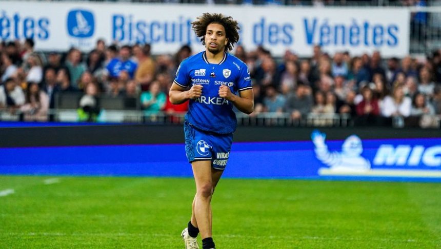 Vidéo. L'essai éclair d'Enzo Benmegal sur la première offensive des Vannetais face à Gloucester