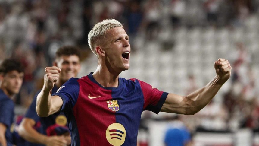 Barça : le club est optimiste pour Dani Olmo