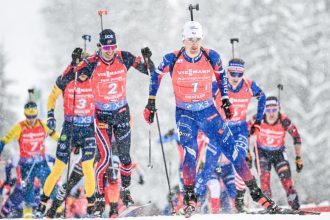 Nouvelle victoire pour les Bleus en
relais !