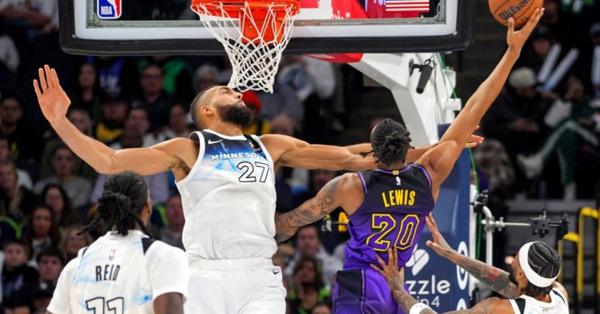 Gobert a giflé les Lakers !