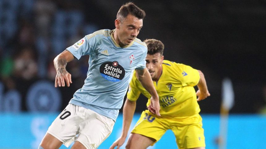 Iago Aspas rempile avec le Celta de Vigo