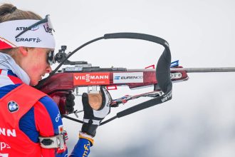 Une biathlète française a-t-elle
triché ?