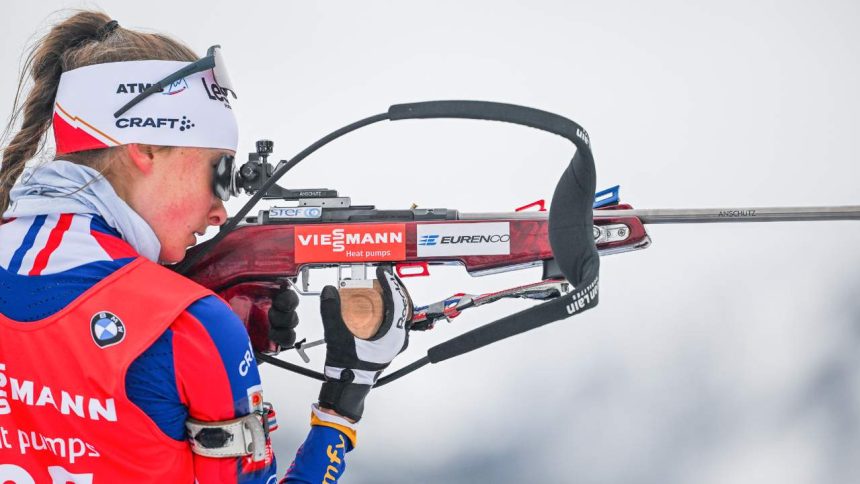 Une biathlète française a-t-elle
triché ?