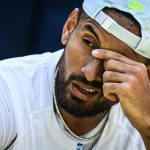 Nouvelle alerte pour le poignet de Kyrgios lors de son match face à Mpetshi Perricard