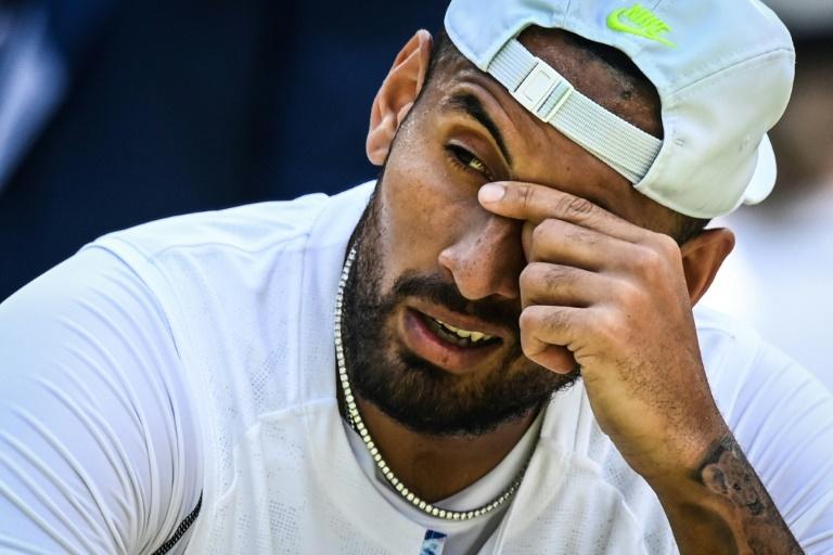 Nouvelle alerte pour le poignet de Kyrgios lors de son match face à Mpetshi Perricard