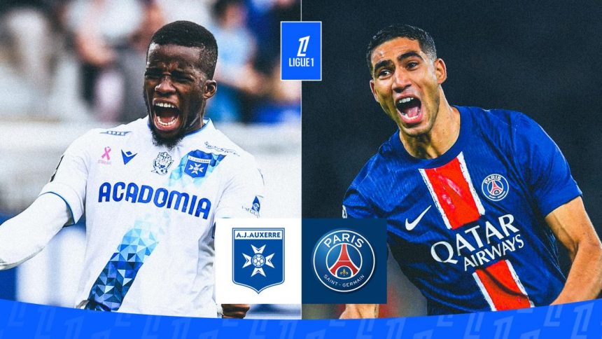 AJ Auxerre - PSG : les compositions probables