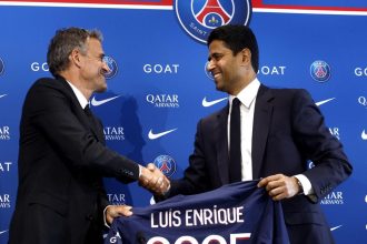 PSG : Nasser Al-Khelaïfi entretient le flou sur la prolongation de Luis Enrique