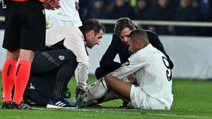 Le Real Madrid se pose des questions après la blessure de Kylian Mbappé