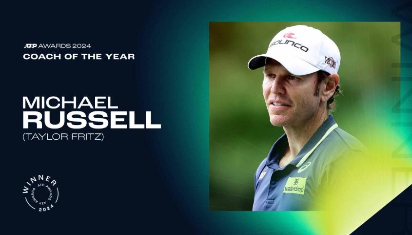 ATP Awards : Michael Russell élu coach de l’année !