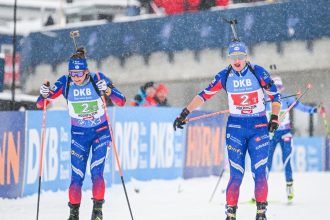 Le verdict est lourd pour Julia Simon
et Justine Braisaz-Bouchet !