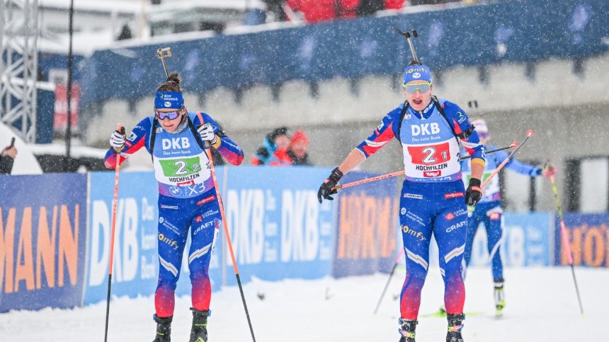 Le verdict est lourd pour Julia Simon
et Justine Braisaz-Bouchet !