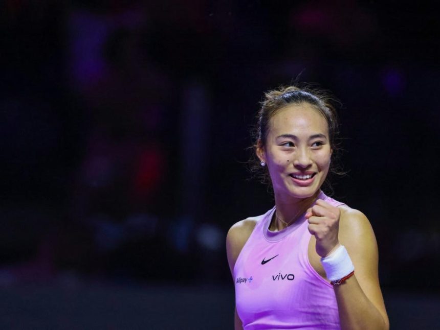 Qinwen Zheng élue joueuse préférée des fans en 2024