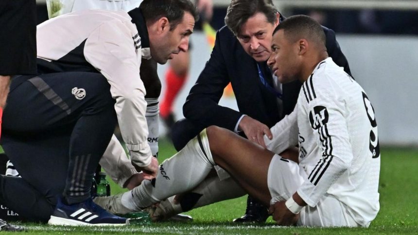 Le Real Madrid communique sur la blessure de Kylian Mbappé