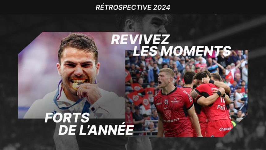 Une médaille d'or aux JO, des finales marquantes... Découvrez la Rétrospective 2024 de Midi Olympique