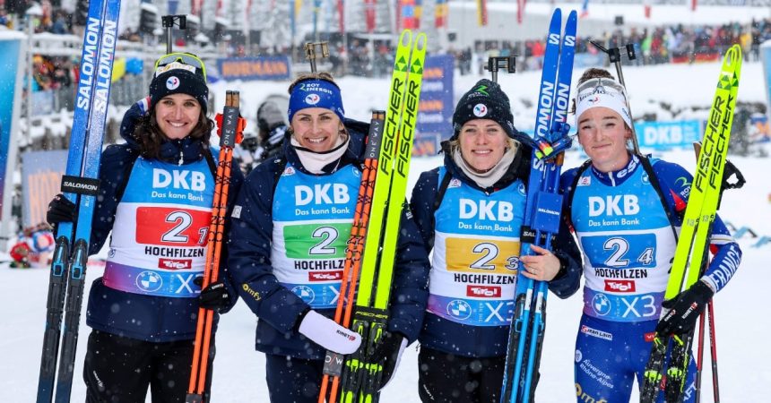 Biathlon, le verdict tombe chez les
Bleues