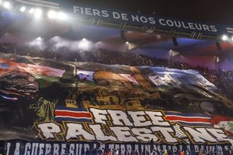 PSG : la fédération palestinienne remercie les fans pour le tifo de soutien