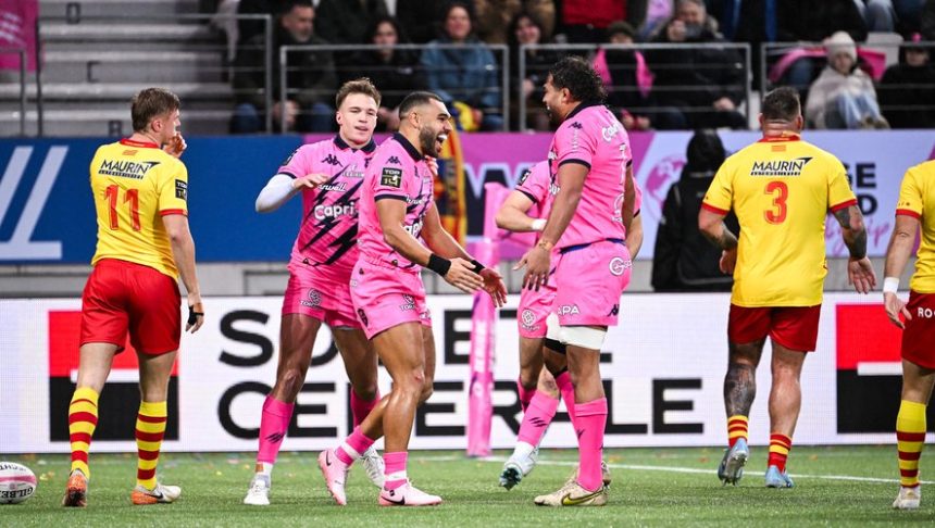 Top 14 – Le Stade français s’impose face à Perpignan et s’éloigne de la zone rouge