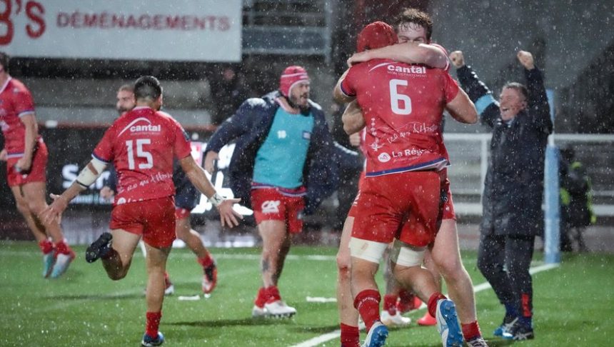 Pro D2 – "On peut faire de grandes choses face à tout le monde dans ce championnat" se satisfait Eoghan Masterson (Aurillac)