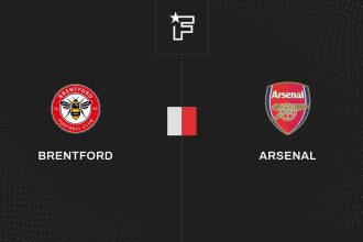 Bryan Mbeumo et Brentford surprennent déjà Arsenal !
    

            
                    Live

                
            
                            18:20 - Premier League