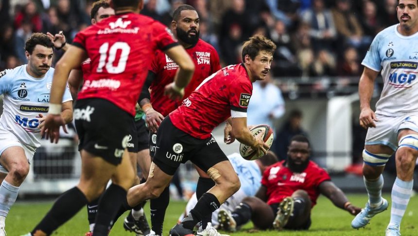 Vidéo. La folle action de Baptise Serin (Toulon) face au Racing 92