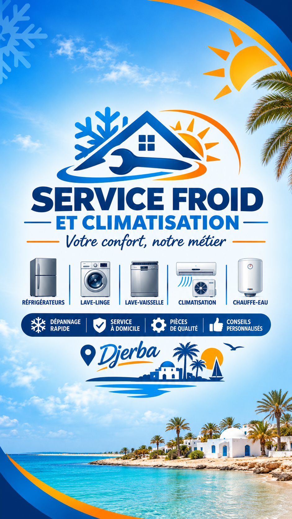 Logo Service froid et climatisation