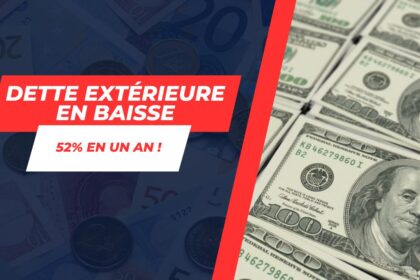 Dette Extérieure de la Tunisie : Recul de 52% en un an