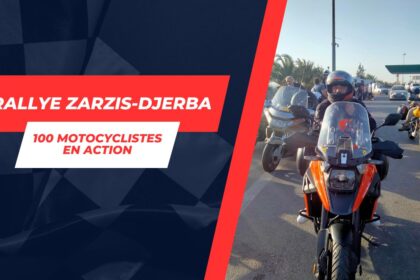 Rallye Zarzis-Djerba 100 motocyclistes dans une course effrénée à travers la Tunisie!