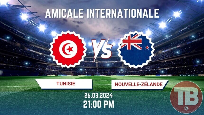 Streaming Nouvelle-Zélande-Tunisie où regarder le match en direct