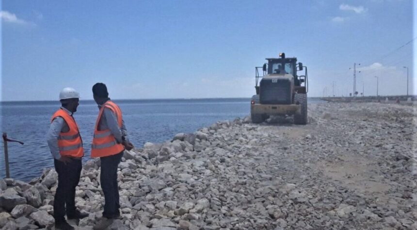 Construction d'un nouveau pont à Djerba