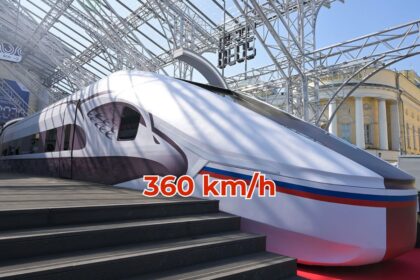 Ce Nouveau Train Russe à 360 km/h Promet de Relier Moscou à Saint-Pétersbourg en Un Temps Record