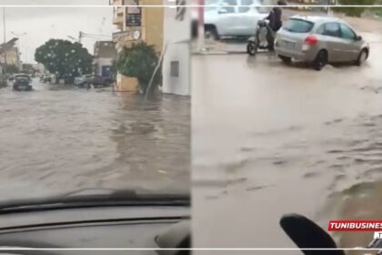 Kasserine : Fortes Pluies et Inondations Touchent la Région