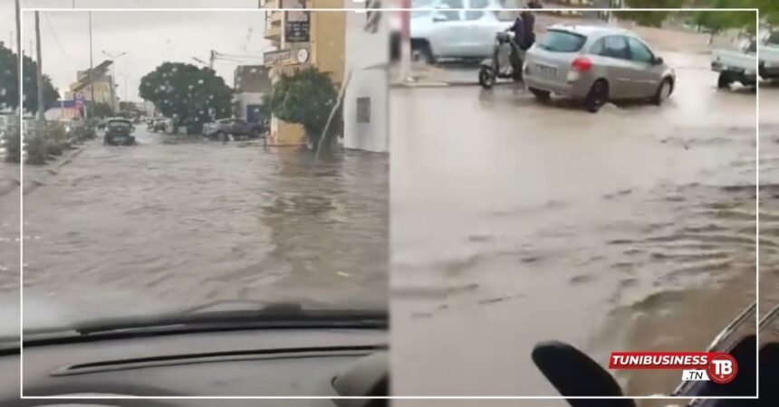 Kasserine : Fortes Pluies et Inondations Touchent la Région