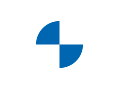 Logo BMW, 2020, Blanc