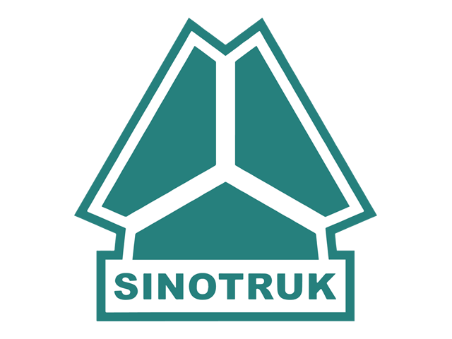 Logo actuel de Sinotruk (vert et blanc)