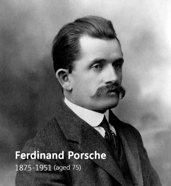 Ferdinand Porsche, fondateur